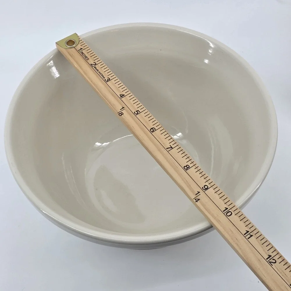 Longaberger 3 Woven Traditions Red Nesting Mixing Bowls 10/8/6.5